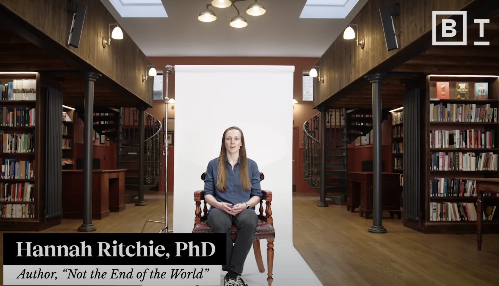 Our - Our own Hannah Ritchie did a video last year with Big Think ...