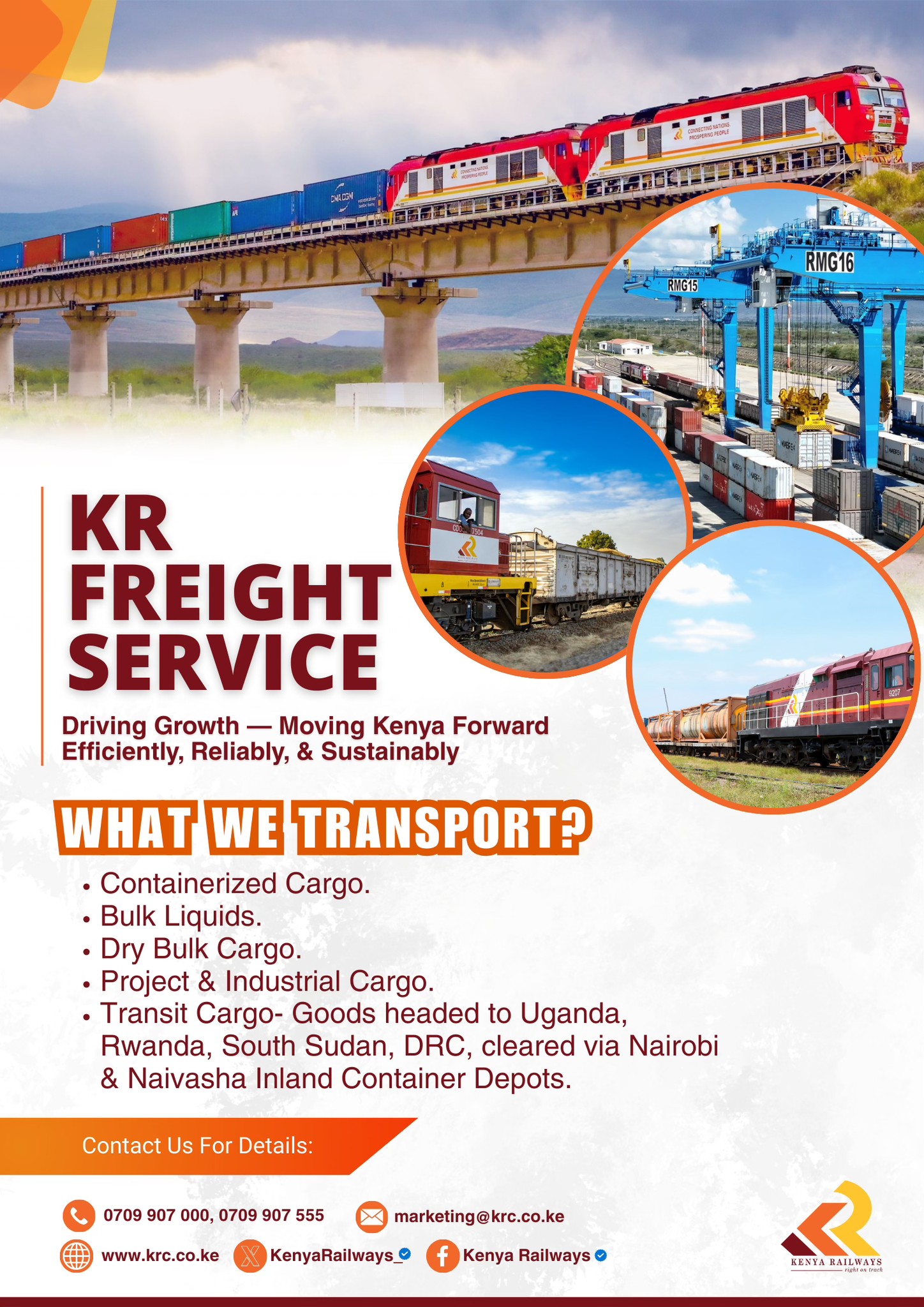 Kenya - Moving Kenya’s cargo, powering regional trade. 🚆📦 From the Port ...