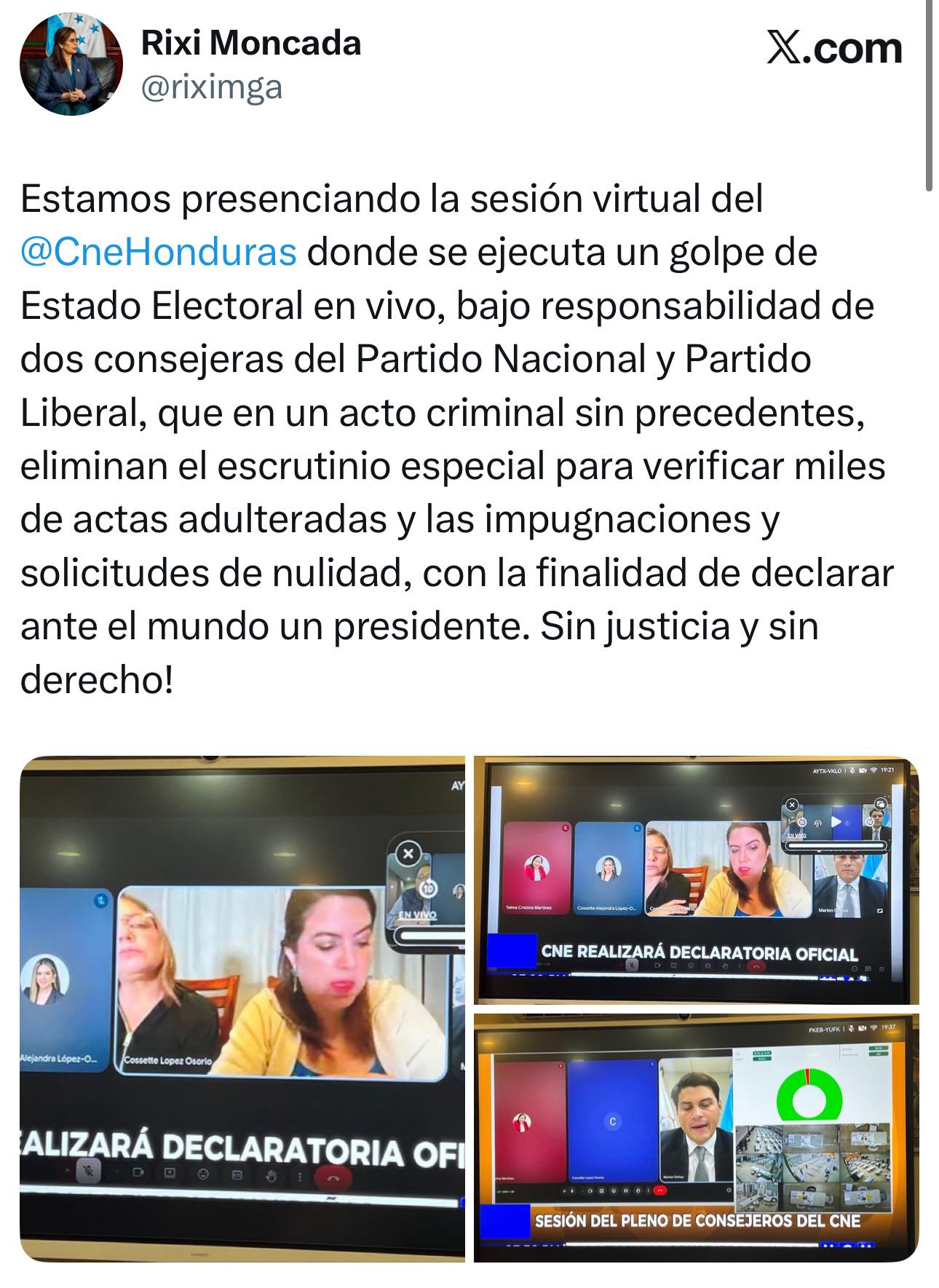 Une Visión Tv - Lo que ha posteado la candidata... | Facebook