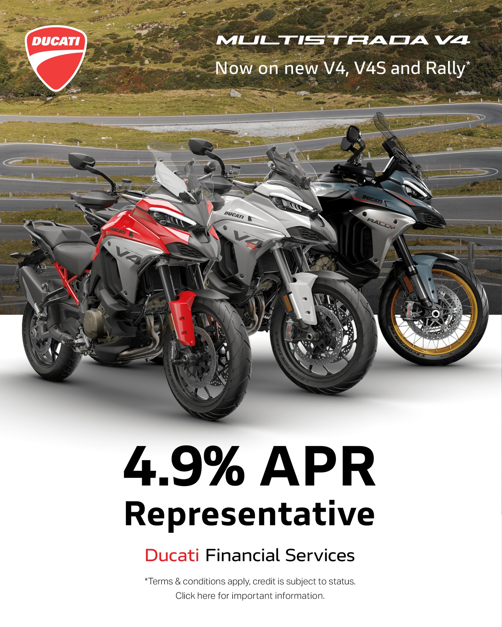 The Ducati Multistrada V4 platform rules all roads and can even
