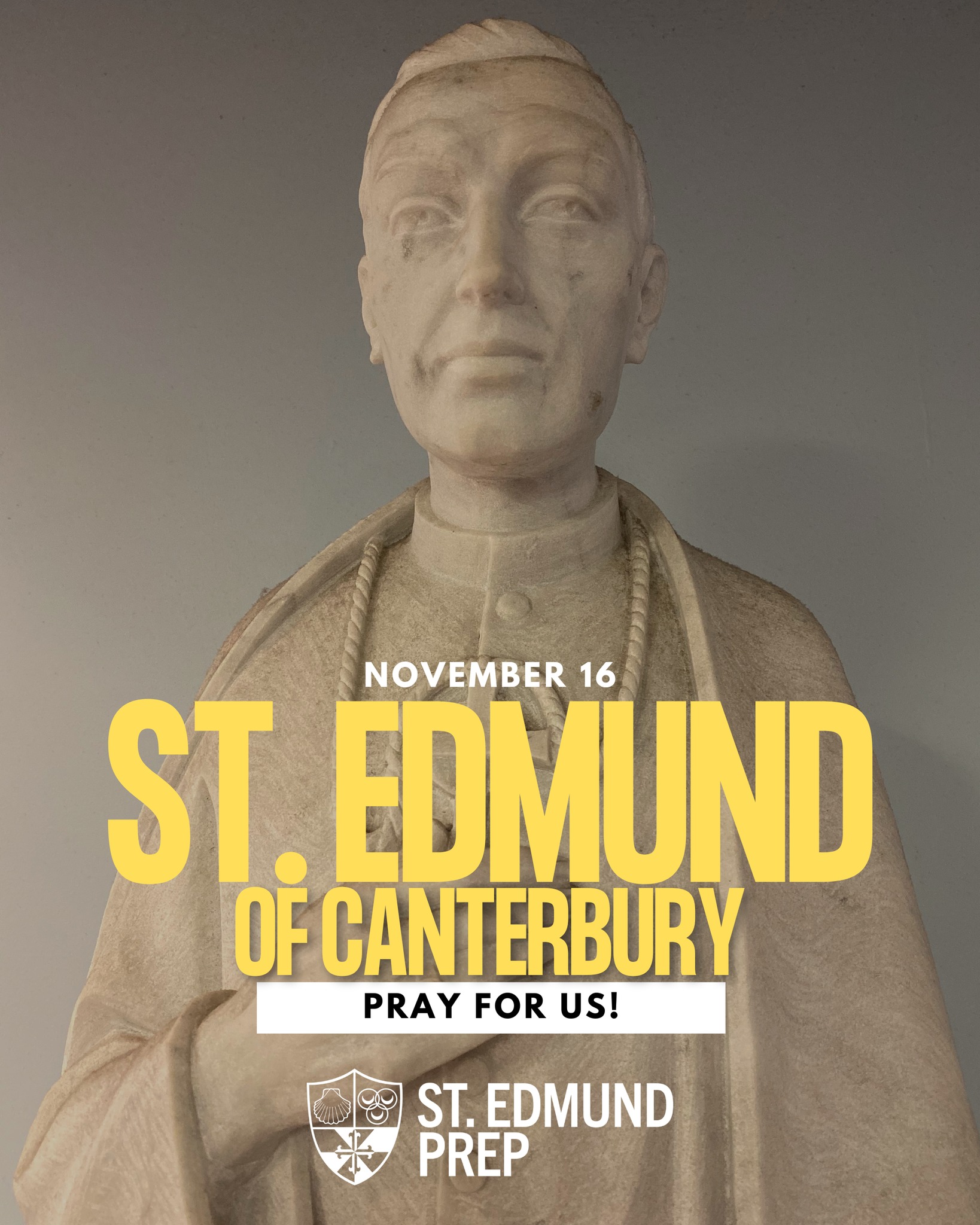 A Happy Feast of St.... - St. Edmund Preparatory High School | Facebook