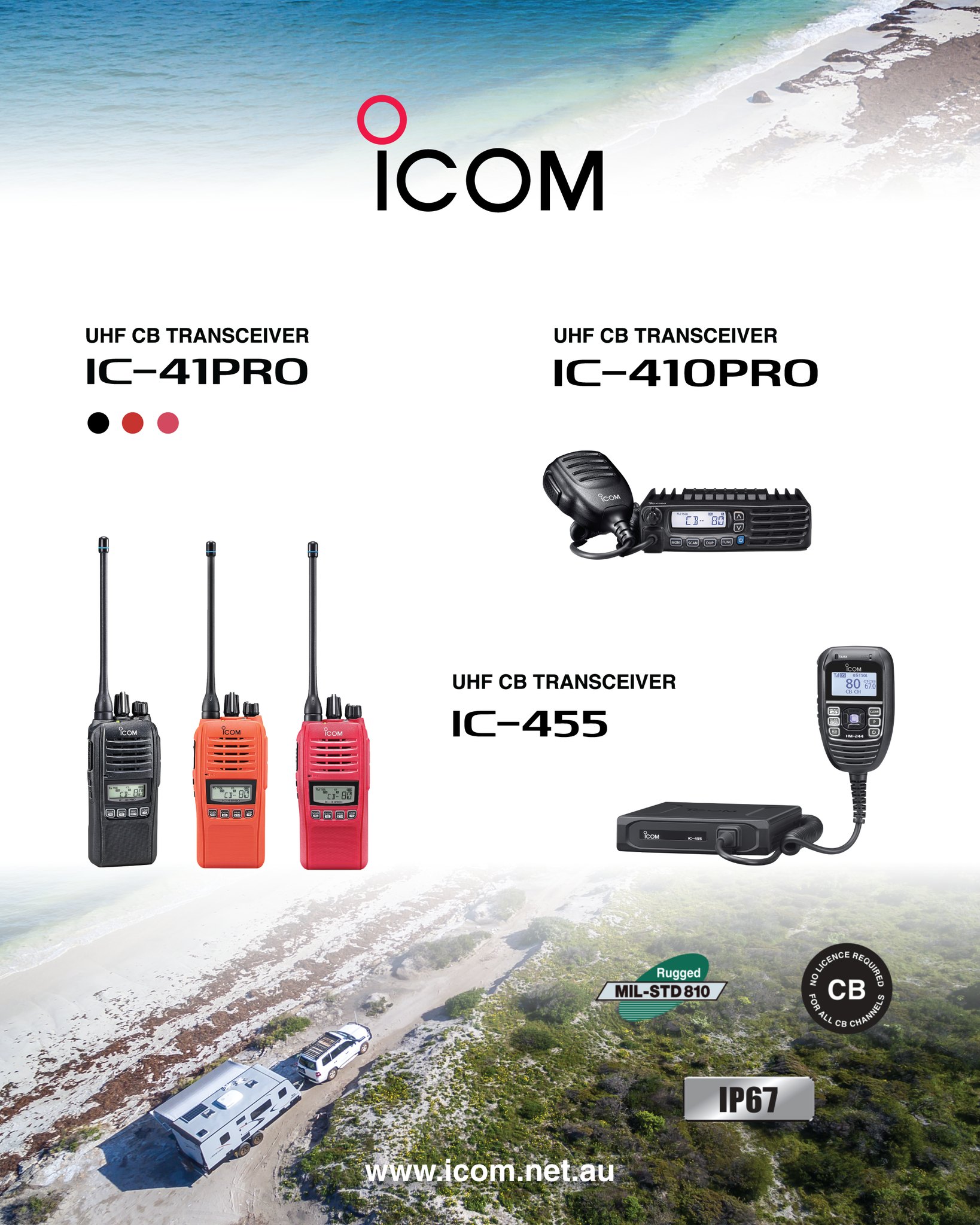 🏕️🚐 Camping & caravanning season... - Icom Australia Official | Facebook