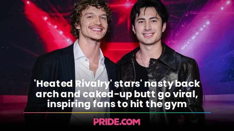 PRIDE - Hudson Williams and Connor Storrie are getting fans to the gym ...