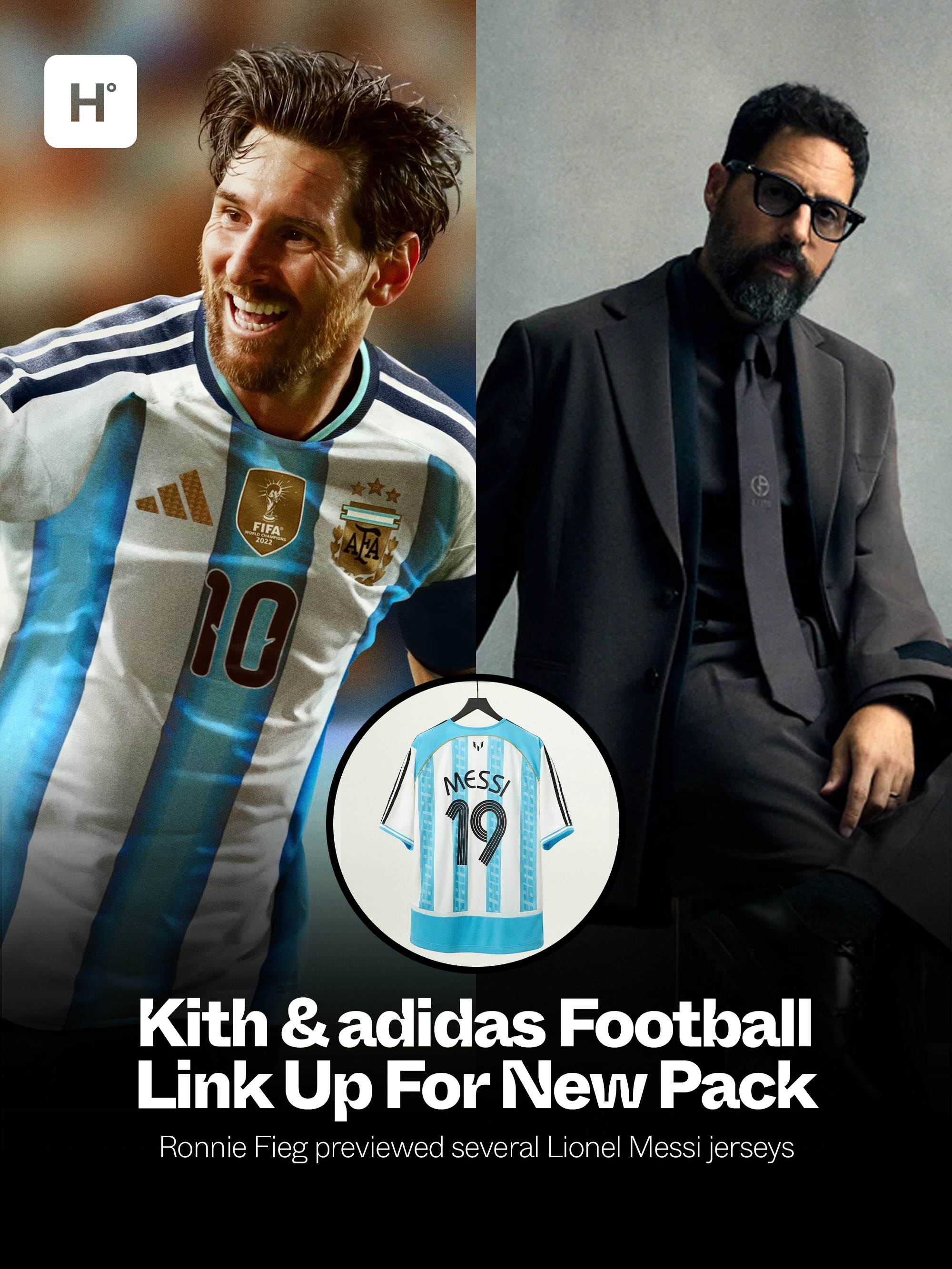 Ronnie Fieg just unveiled an upcoming Lionel Messi x adidas 