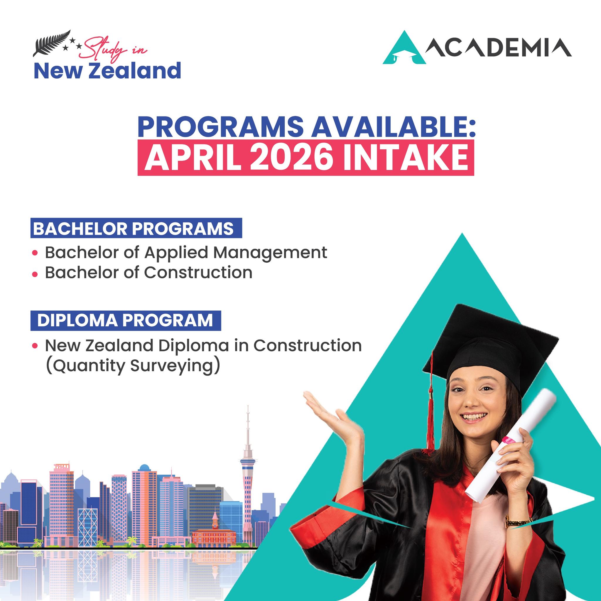 Academia - April 2026 Bachelor & Diploma Intake Now Open! Ready to ...