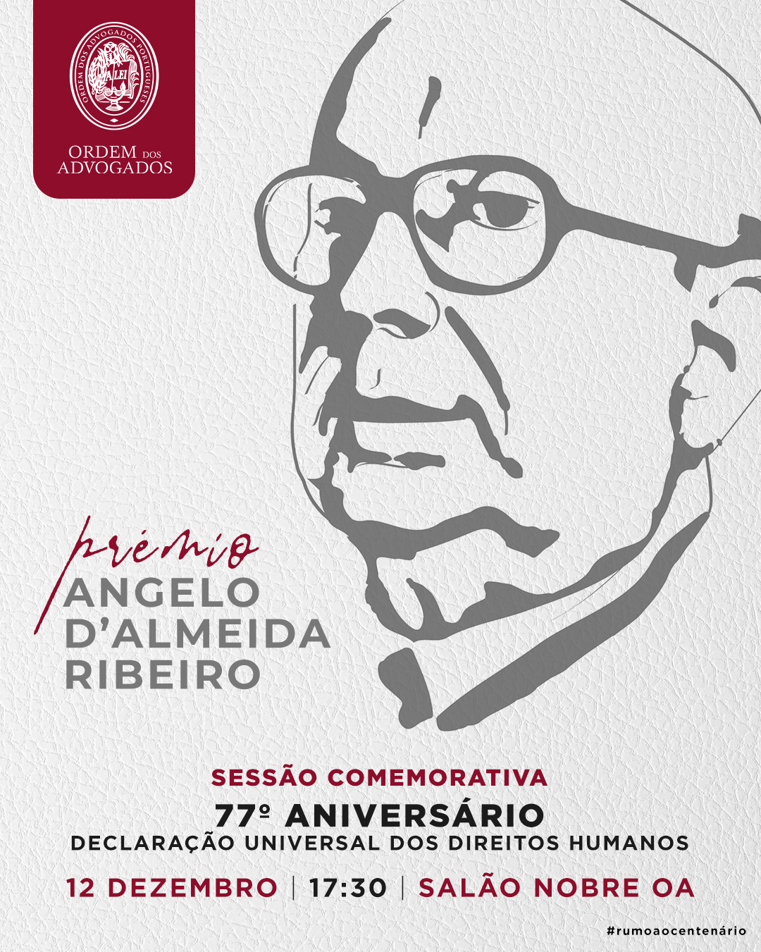Ordem - 📍 Prémio Angelo d’Almeida Ribeiro 2025 🗓️ A cerimónia de ...