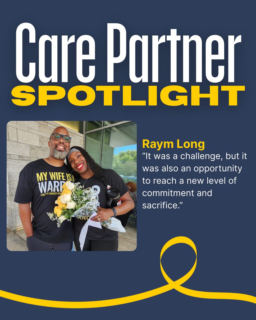 Sarcoma - Care partners are a vital part of the #sarcoma community ...