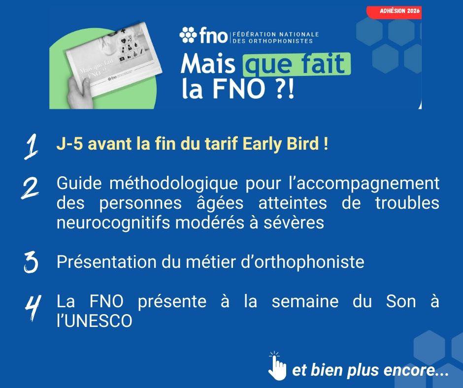 FNO - Mais que fait la FNO ?! ⏳ J-5 avant la fin du tarif Early Bird ...