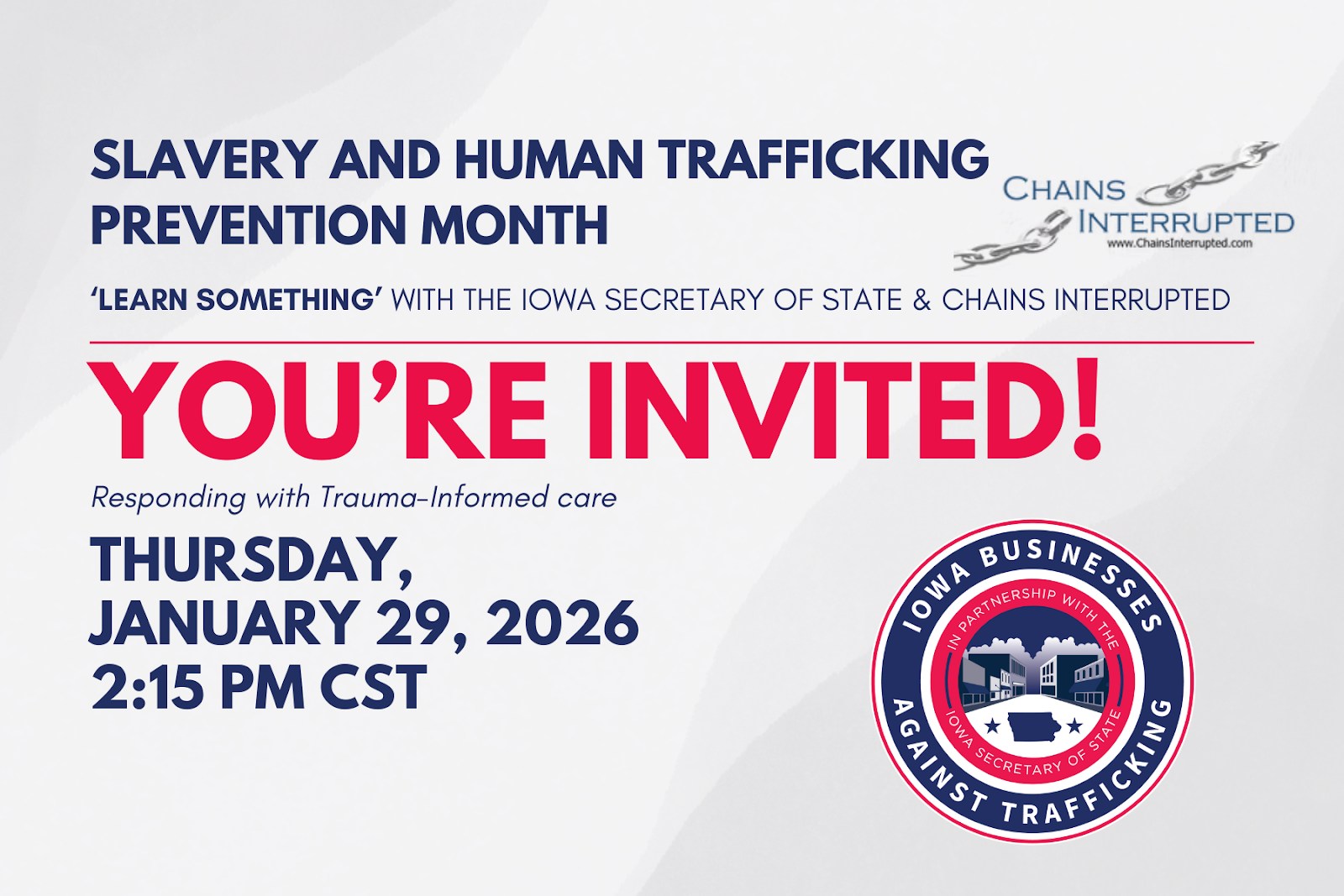 The... - Iowa Network Against Human Trafficking and Slavery | Facebook