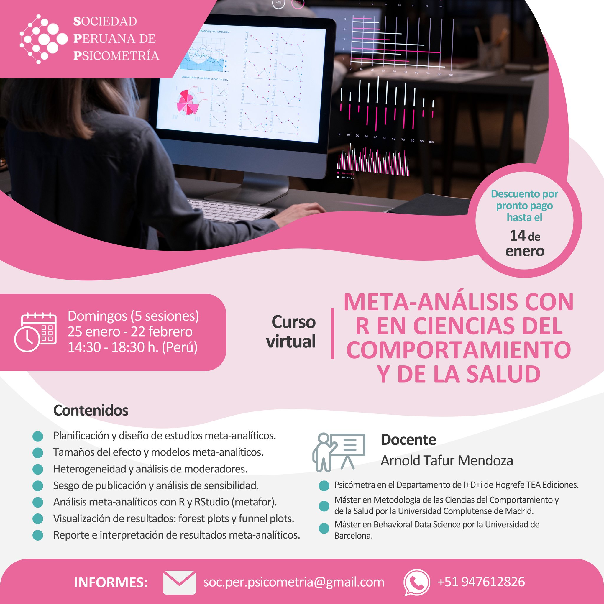 Sociedad - Curso “Meta-análisis con R en ciencias del comportamiento y ...