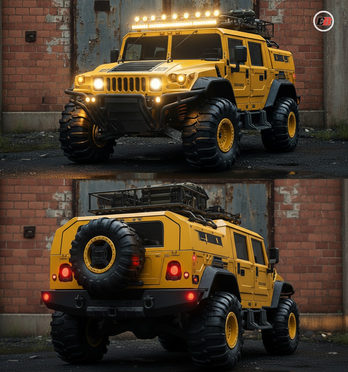 Eduardo - Imaginé pour la Fin du Monde : Le Hummer Warthog Concept est ...