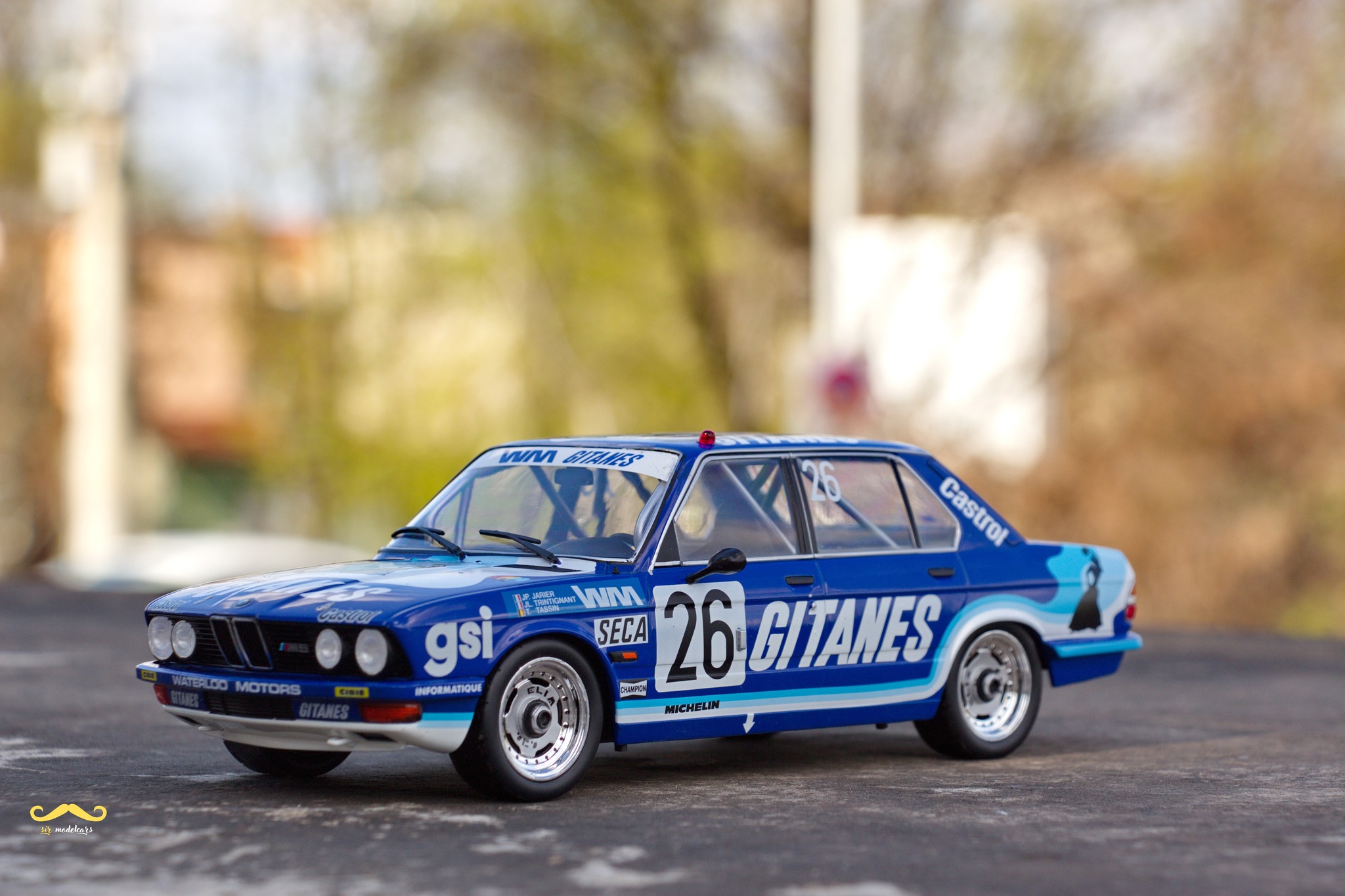 503. BMW E28 528i no26 2nd 24h Spa 1982 Team Racing Gitanes w