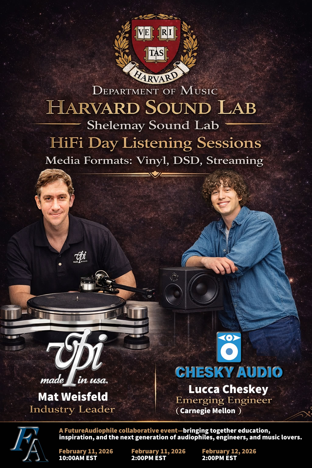 VPI Industries - 🎧 HiFi Day at Harvard University The... | Facebook
