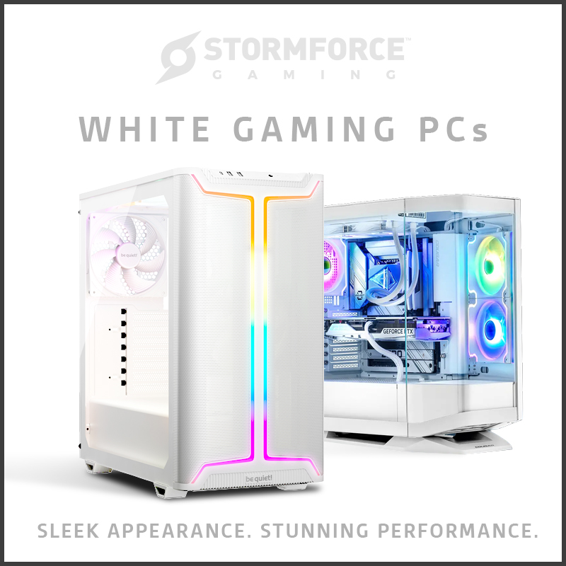 Upgrade your setup with a fully white... - Stormforce Gaming | Facebook