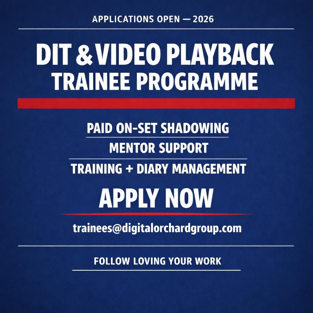 🚨 APPLICATIONS OPEN — 2026 🎥💻 DIT &... - Loving Your Work | Facebook