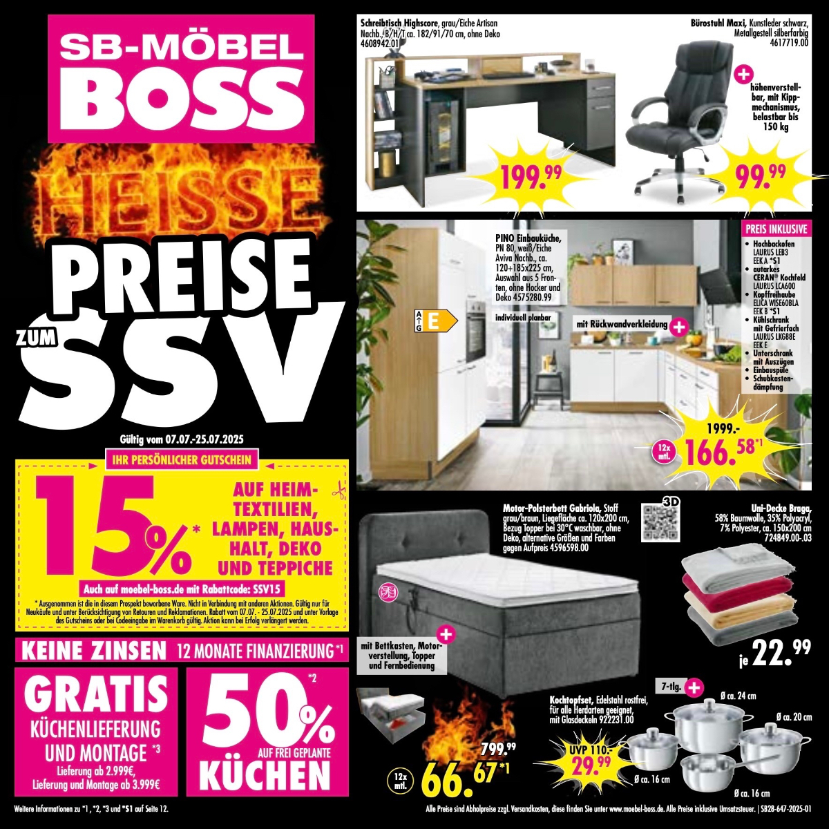 🛒 Schnäppchenjäger aufgepasst 🛒 Der neue SB-Möbel BOSS Prospekt ist da 🤩 Schaut direkt rein und entdeckt tolle Schnäppchen: 👉 https://mec.mall-cockpit.de/wp-content/uploads/2025/06/sb28-647-2025_neubrandenburg_es-compressed.pdf Kommt vorbei