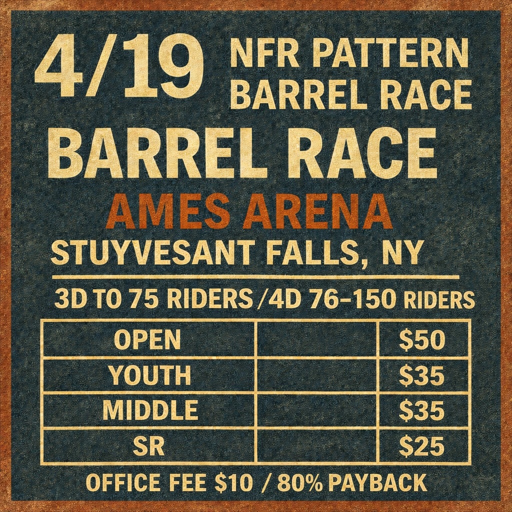 NFR Pattern Barrel Race