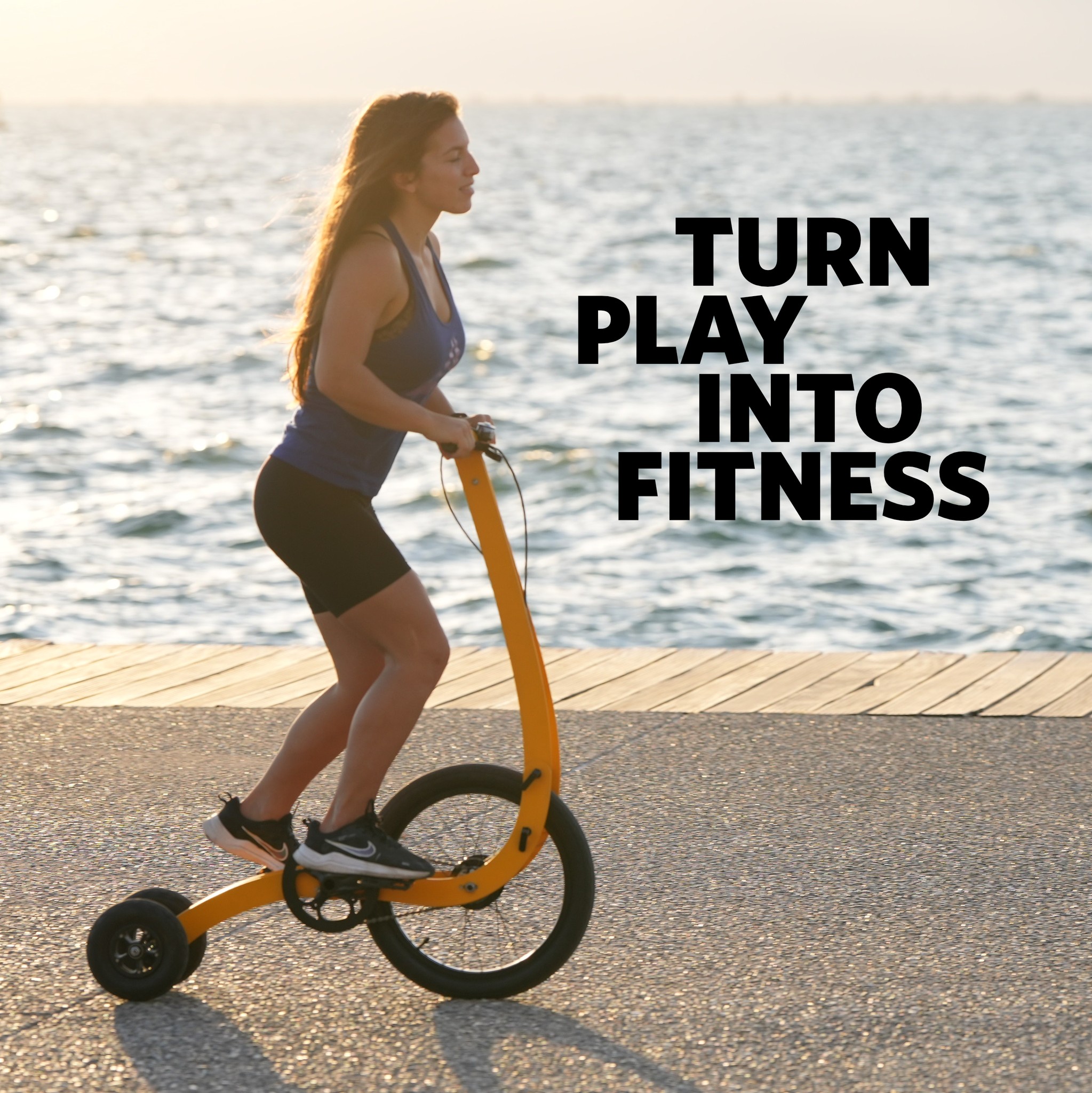 Play into fitness halfbikes.com #halfbike #halfbike3 