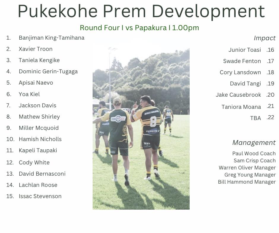 Pukekohe Rugby Club added a new photo. - Pukekohe Rugby Club