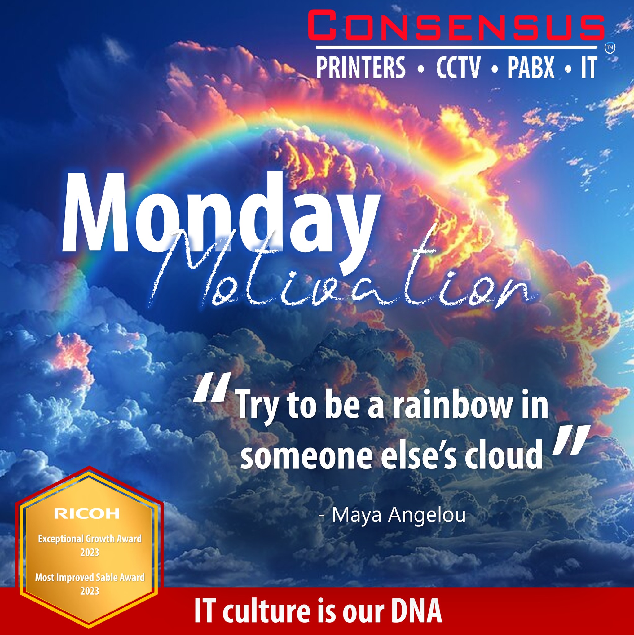Consensus - 🌈 Motivational Monday 🌈 