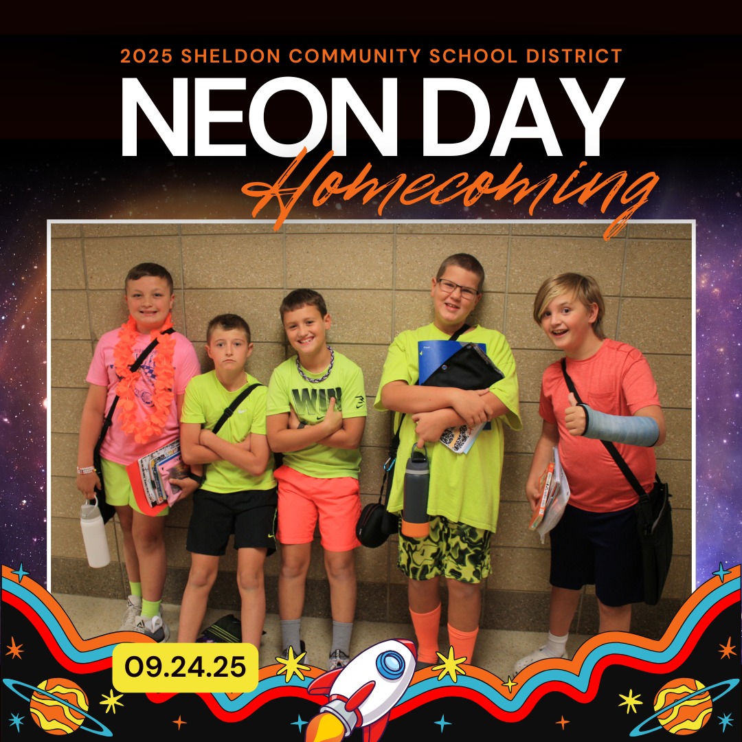Sheldon Community Schools... - Sheldon Community Schools