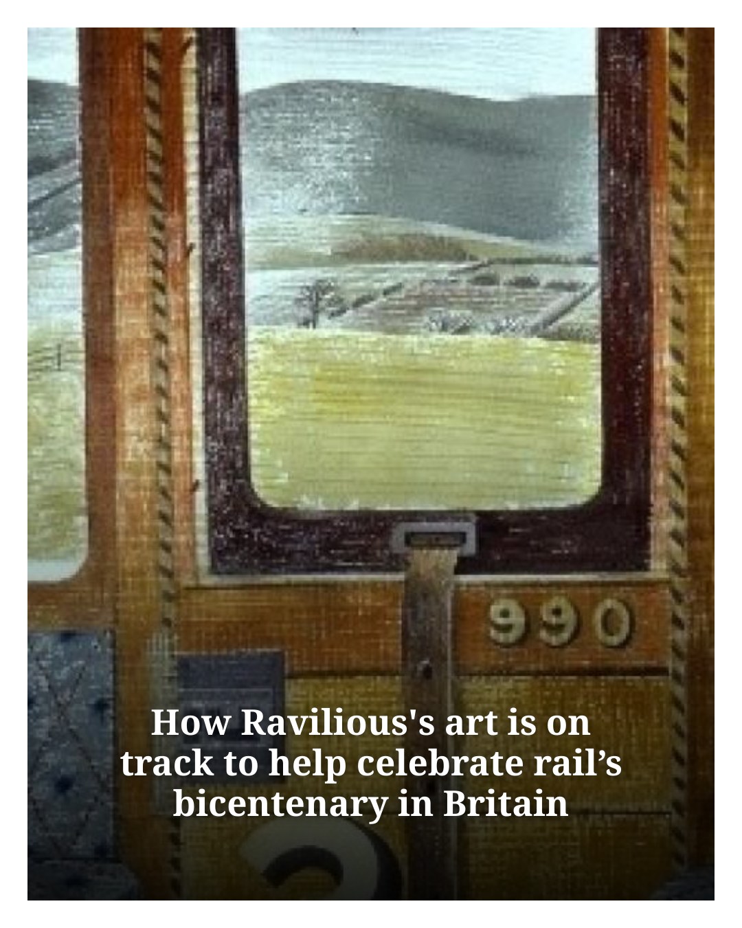Sussex - Eric Ravilious wasn’t chuffed with the painting he made of the ...