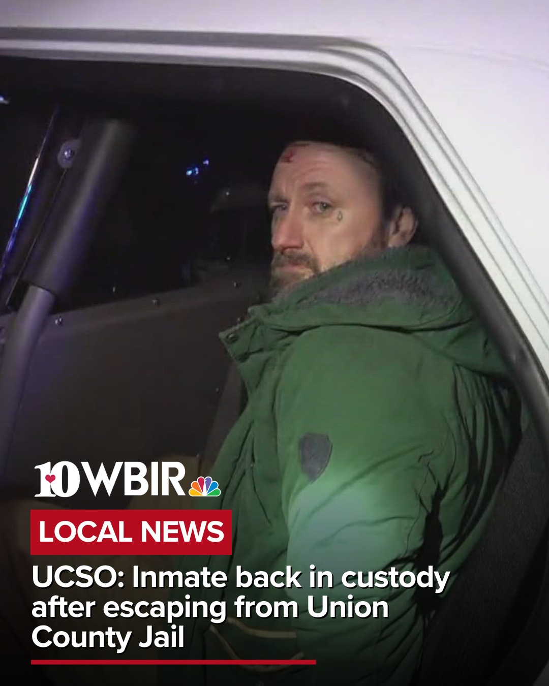 WBIR - The Union County Sheriff's Office has confirmed that an inmate ...