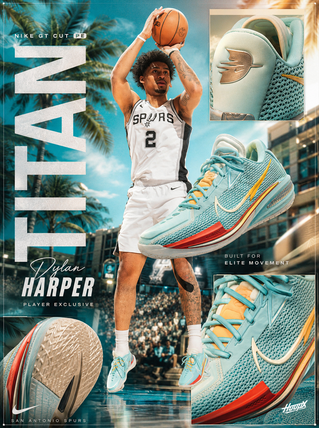 Built for his grind and designed for his roots, this Dylan Harper