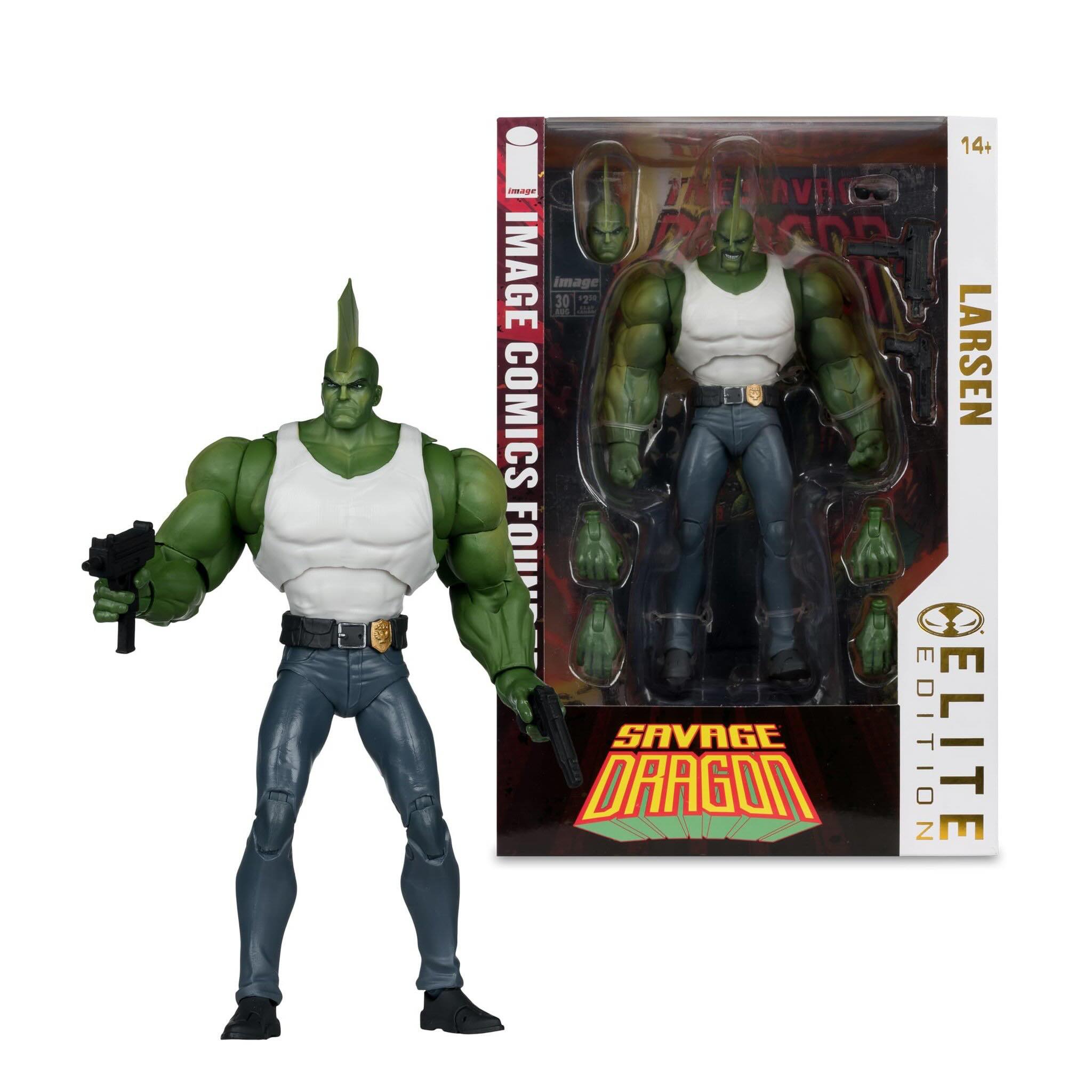 Savage Dragon amd Shadowhawk from the Image Founders Collection by 