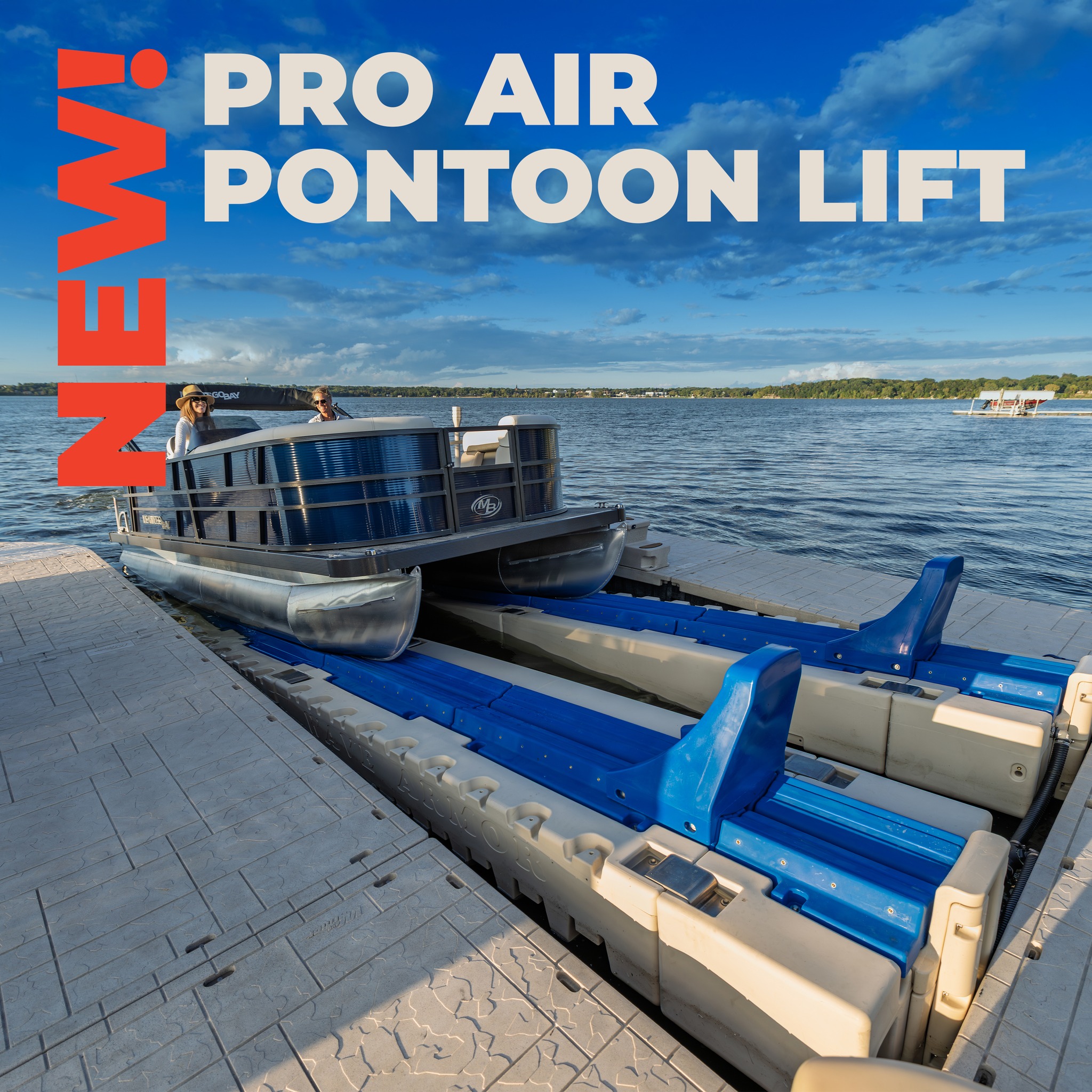 Wave Armor - 📣 Introducing the NEW Pro Air Pontoon Lift 📣... | Facebook
