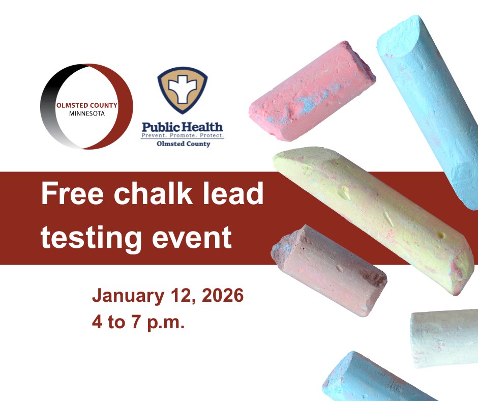Get your chalk tested at... - Olmsted County Public Health | Facebook
