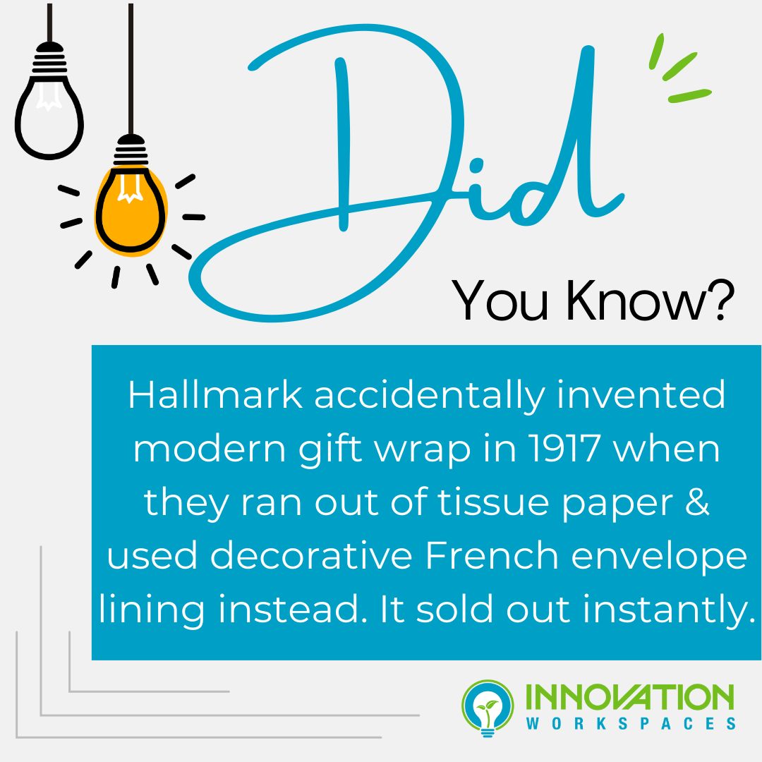 Innovation - 🎁 Did you know? Modern gift wrap was invented by accident ...