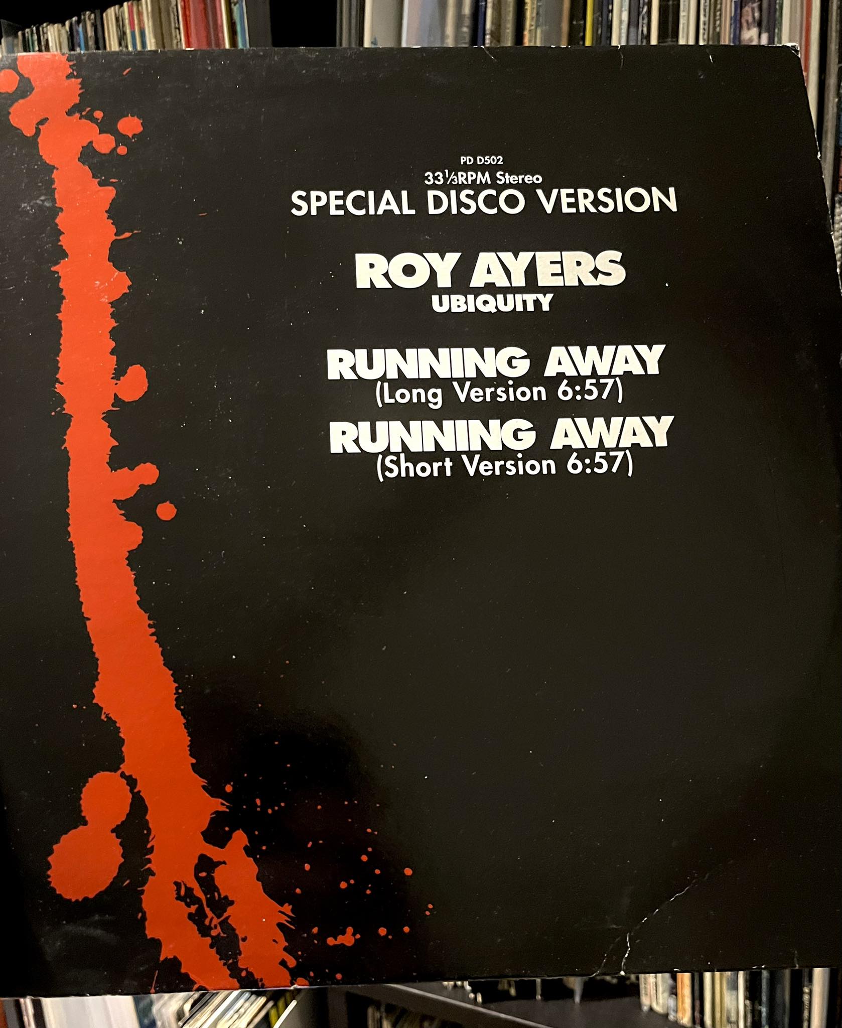 Roy Ayers Ubiquity/Running Away 直筆サイン入り 【公式】通販サイト