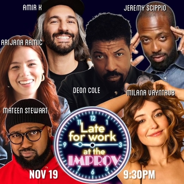 Tonight at 9:30pm in The Main Room... - Hollywood Improv | Facebook