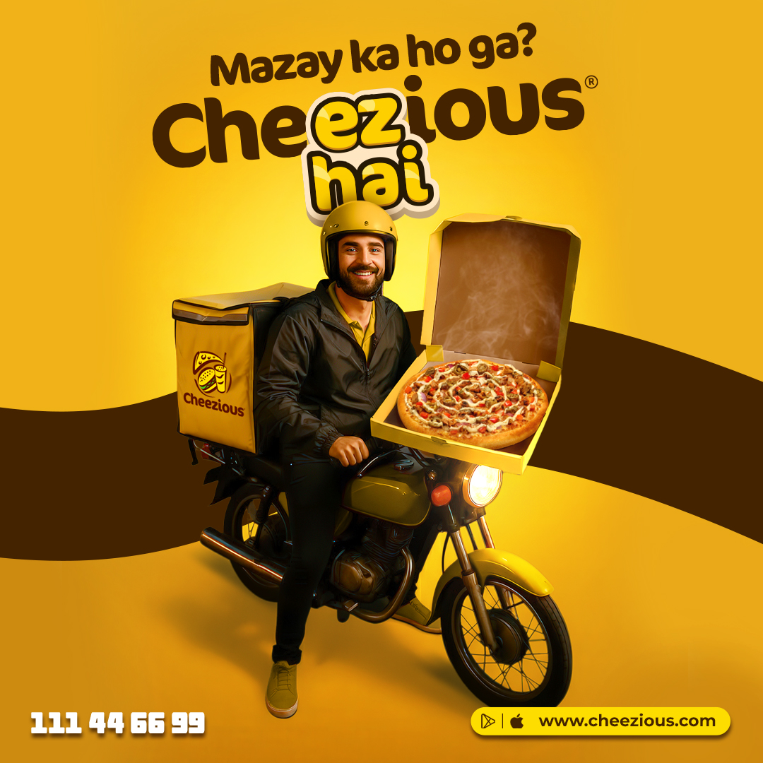 Cheezious - Mazay ka ho ga? Is it even a question?... | Facebook