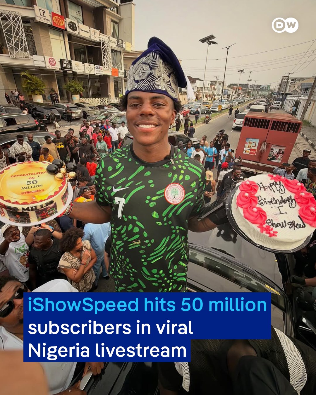 DW - American streamer iShowSpeed continues to generate buzz on social ...