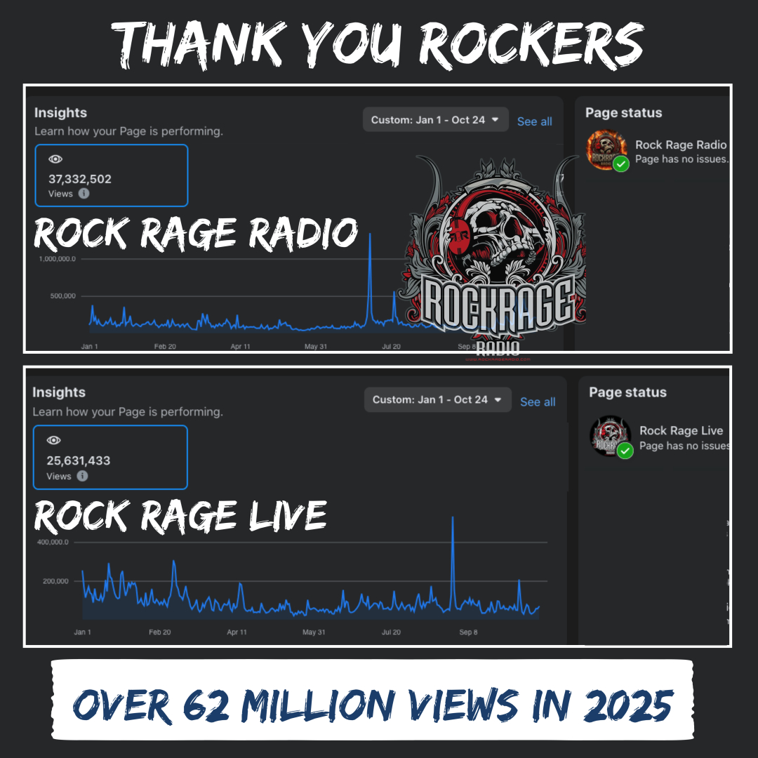 Rock Rage Radio - Unbelievable! Two of our Facebook... | Facebook