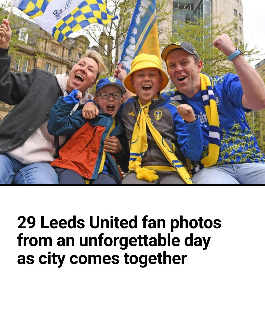 Leeds - Thousands of Leeds United supporters have been in Leeds city ...