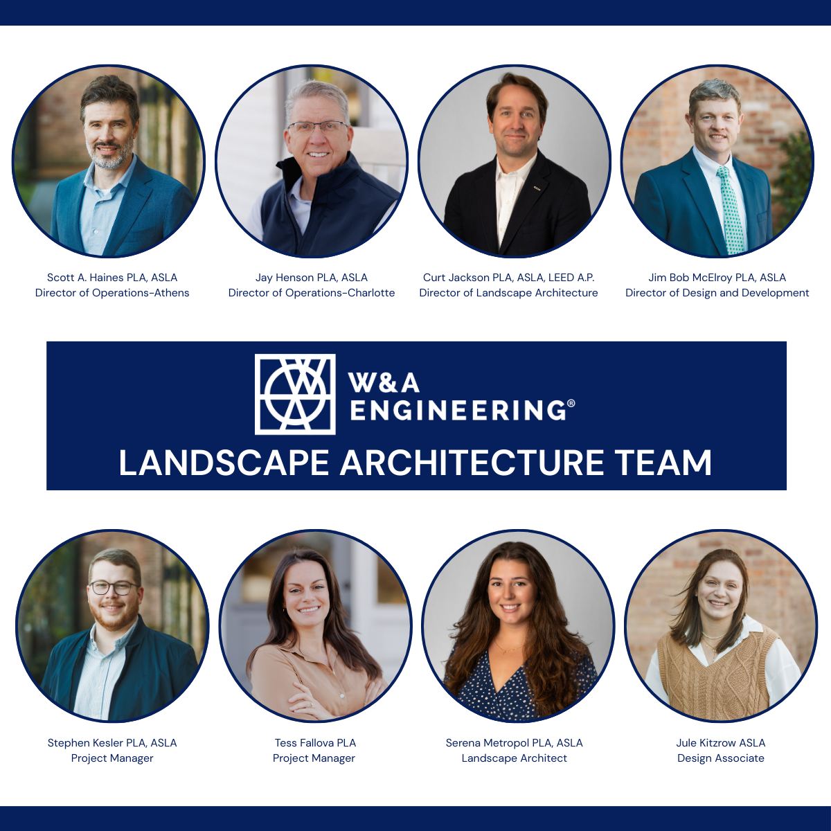 W&A - Meet Our Landscape Architecture Team at W&A Engineering Our award ...