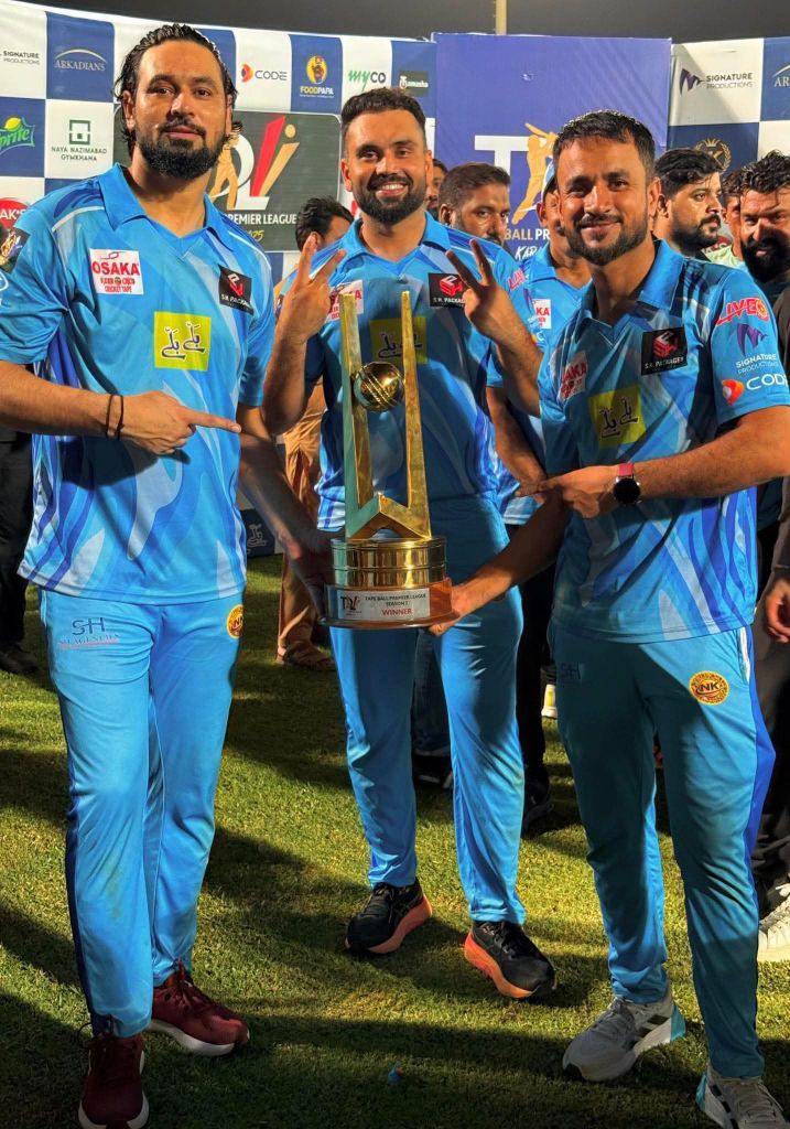 Tamour Mirza & Fahad Mian Channu & Khurram Chakwal All Tape Ball Stars ...