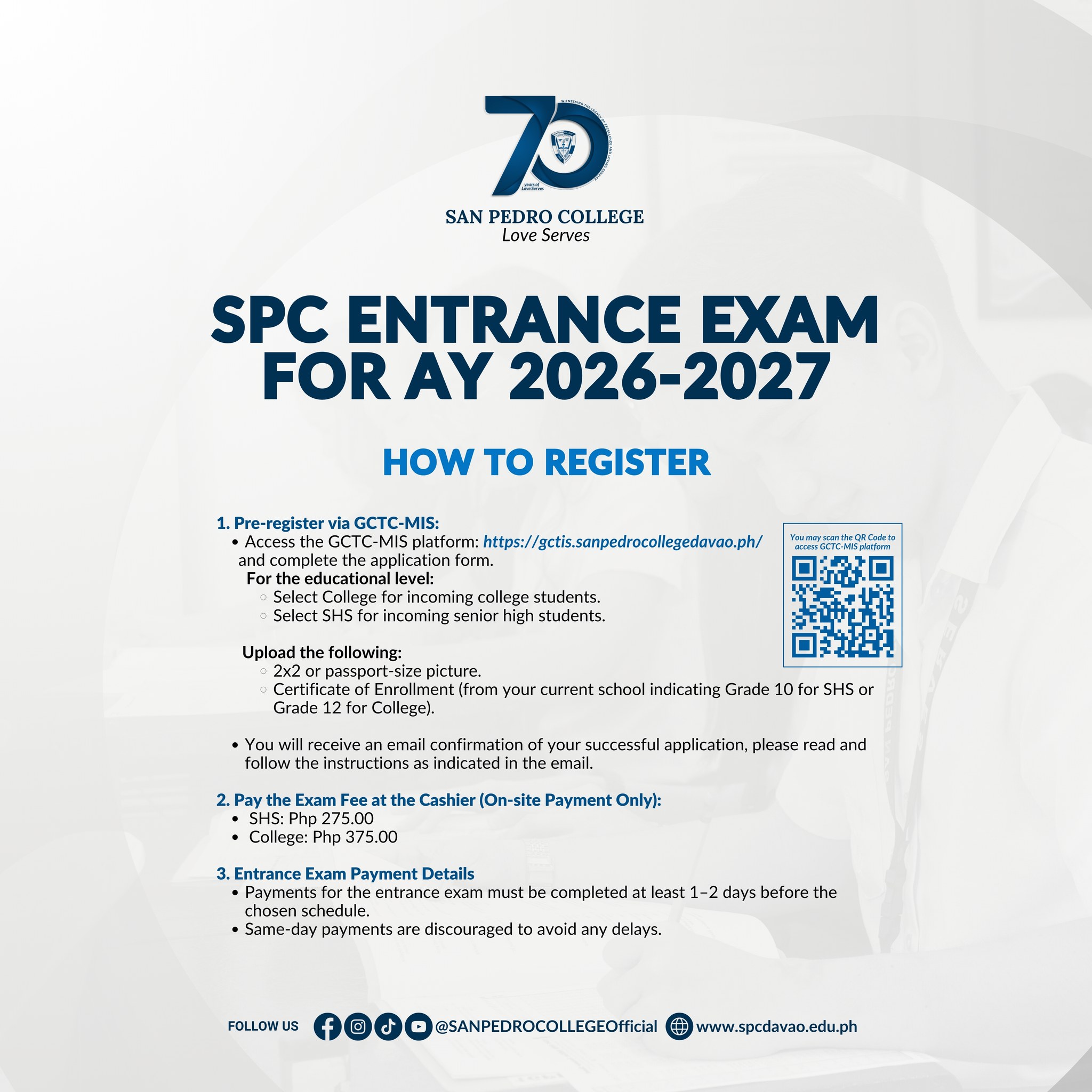 SAN PEDRO COLLEGE added a new photo. - SAN PEDRO COLLEGE