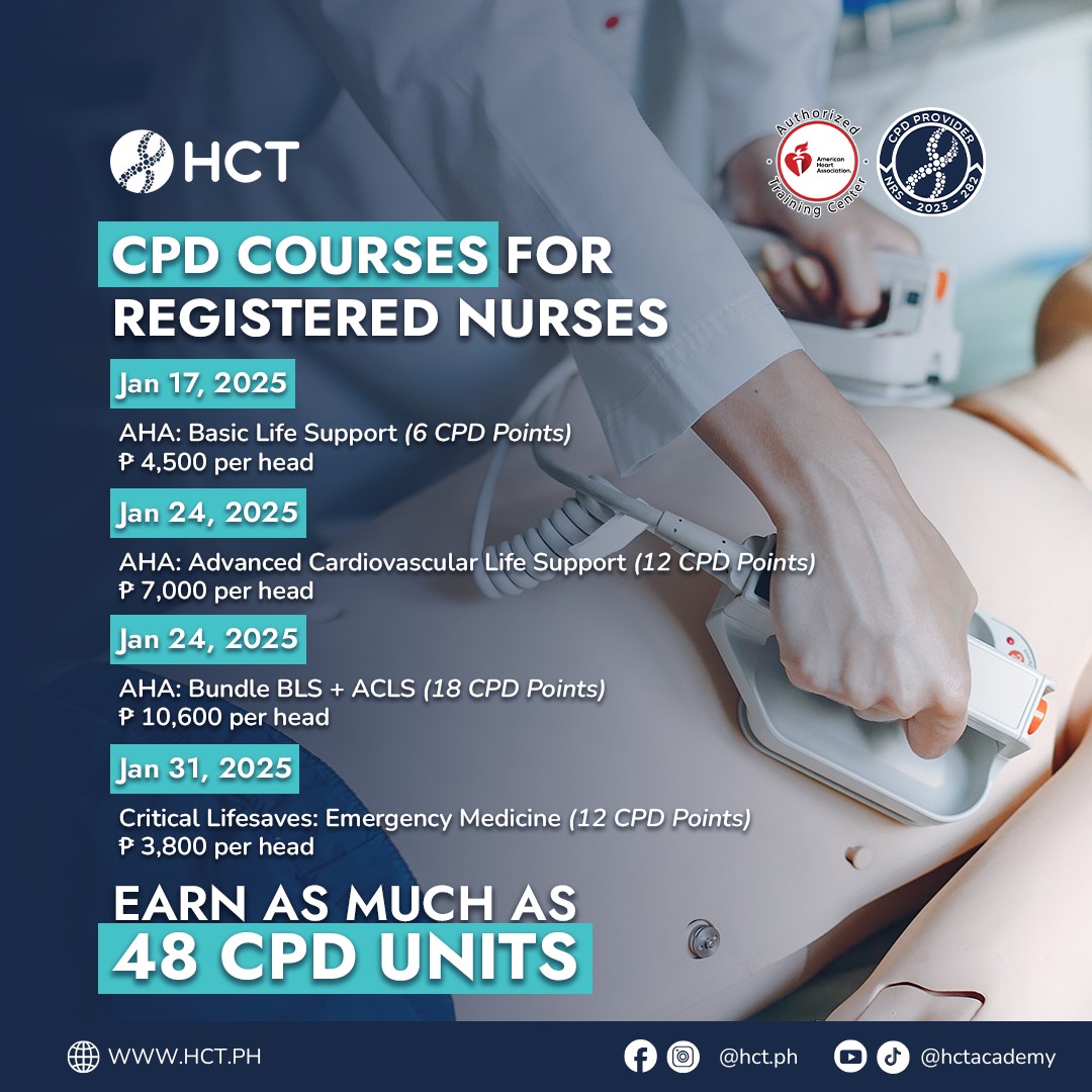 HCT Academy - Calling all Registered Nurses 👩‍⚕️👨‍⚕️... | Facebook