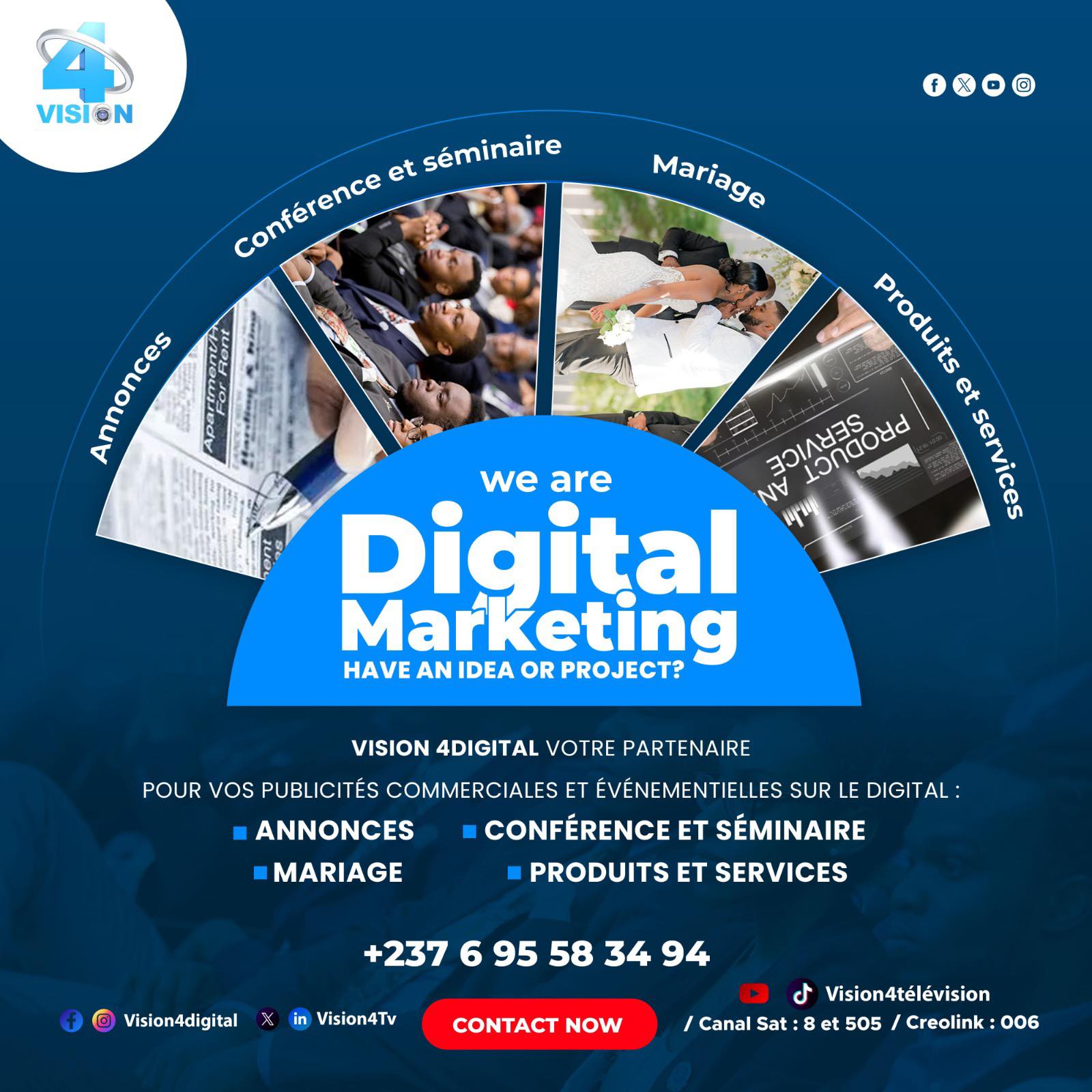 🔵 VISION4DIGITAL RENFORCE LA COUVERTURE... - Vision 4 Digital | Facebook