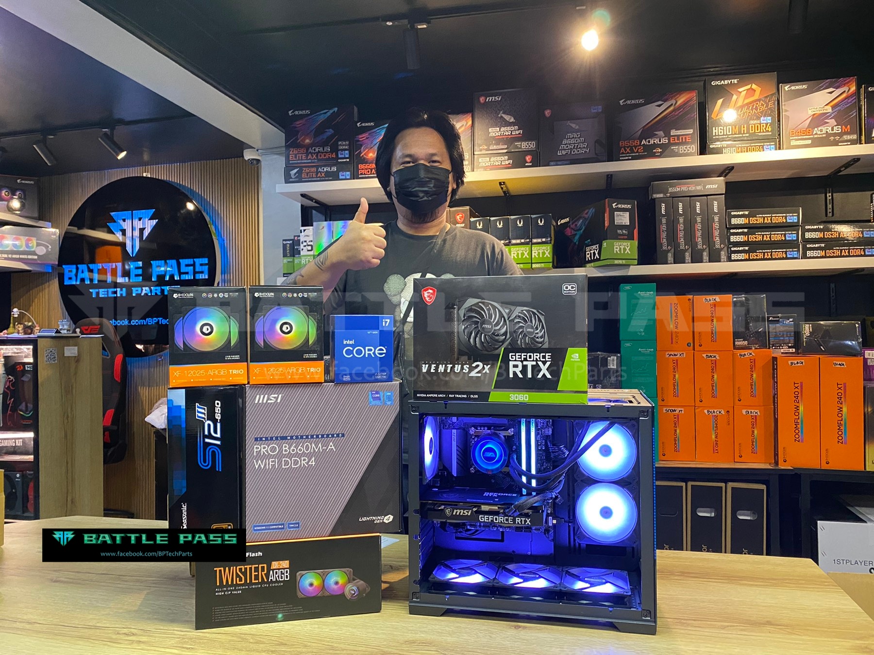 My 2022 PC build with Core i3 12100F and GeForce RTX 3060
