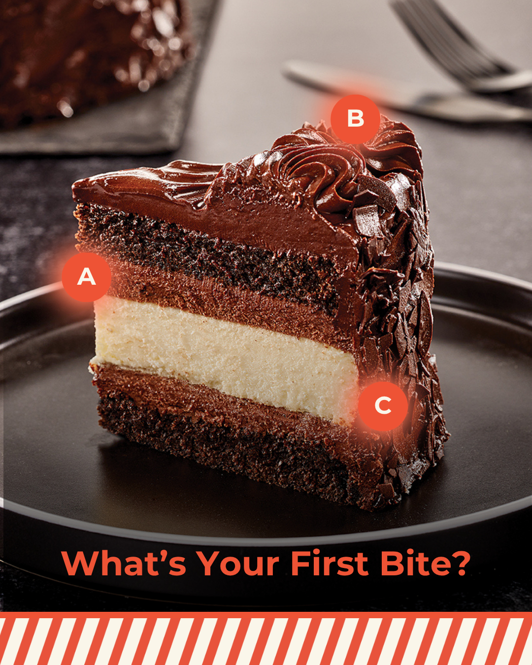 Junior's - What a delicious dilemma… Pick your position in the comments ...