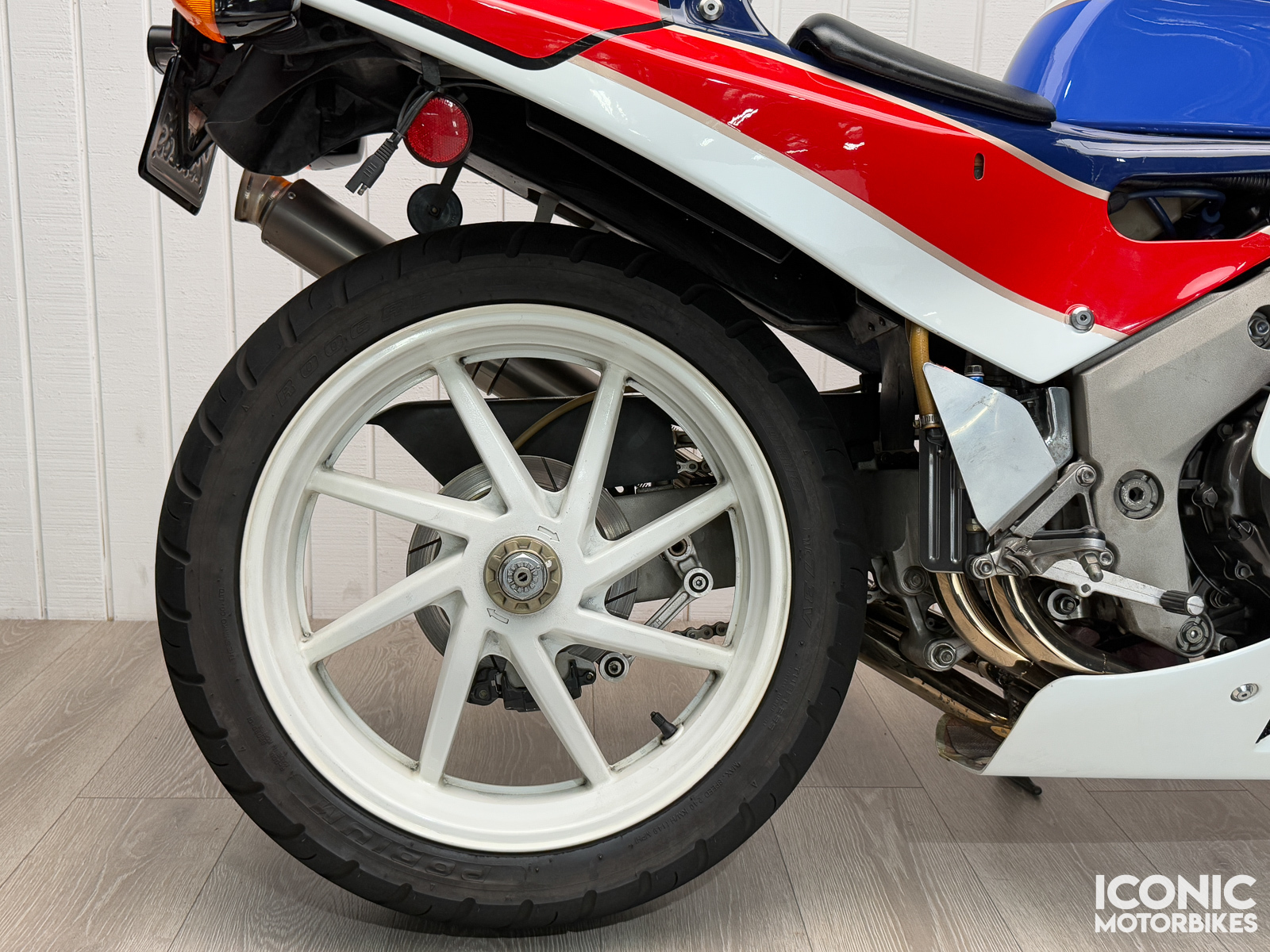 Here's the RC30 “Swiss version” we sold on iconicmotorbikeauctions