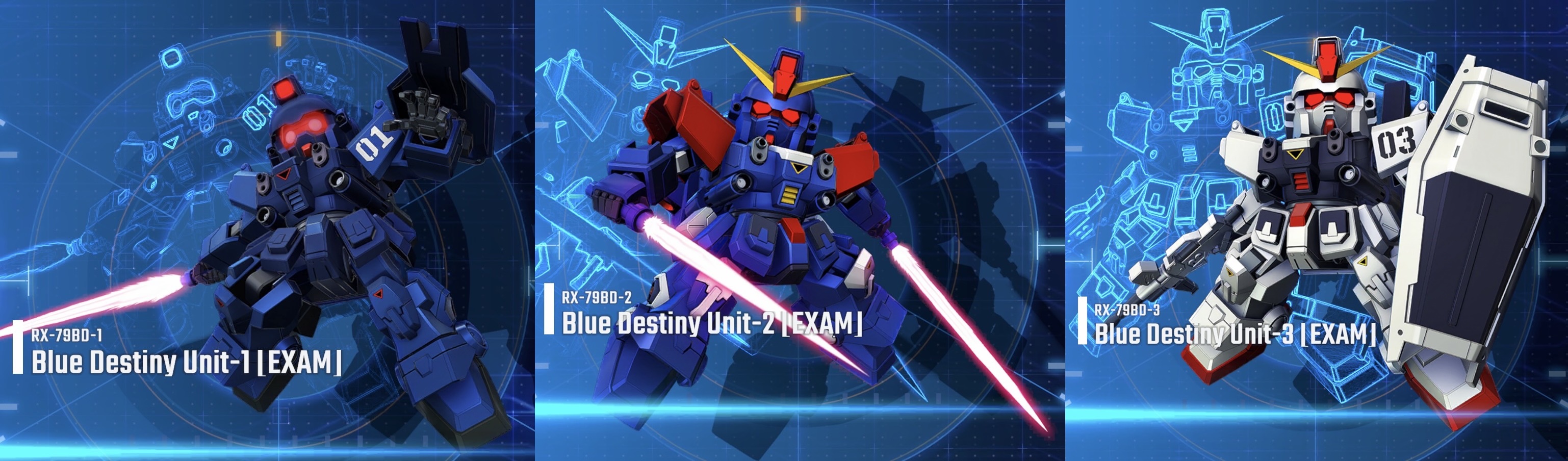 BG - [Game] Blue Destiny 3 เครื่องนี่ ยังไงไอคอนิกสุดก็ยังคงเป็น Unit-1 ...
