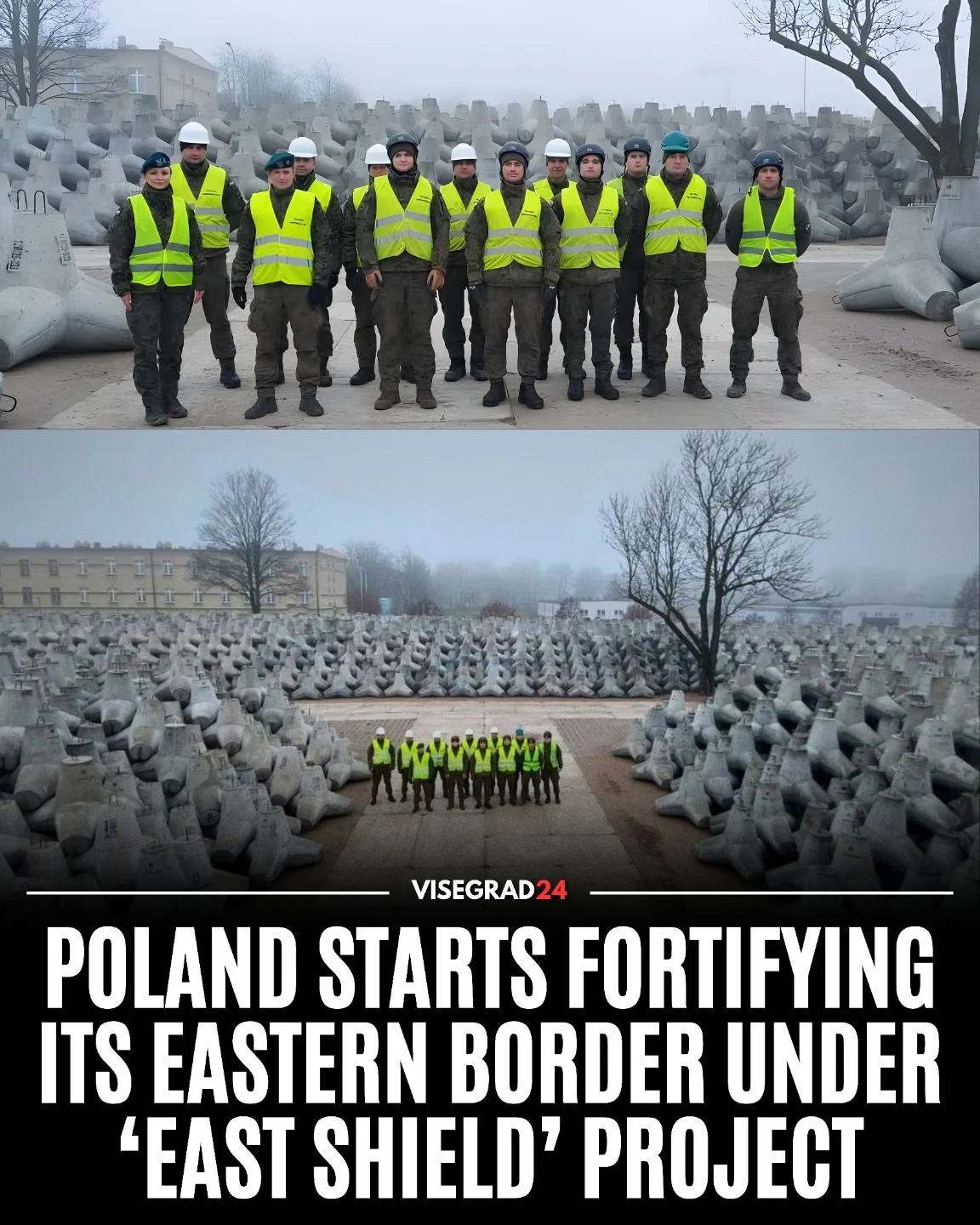 Visegrad24 - 🇵🇱 Poland has started work on its East Shield... | Facebook