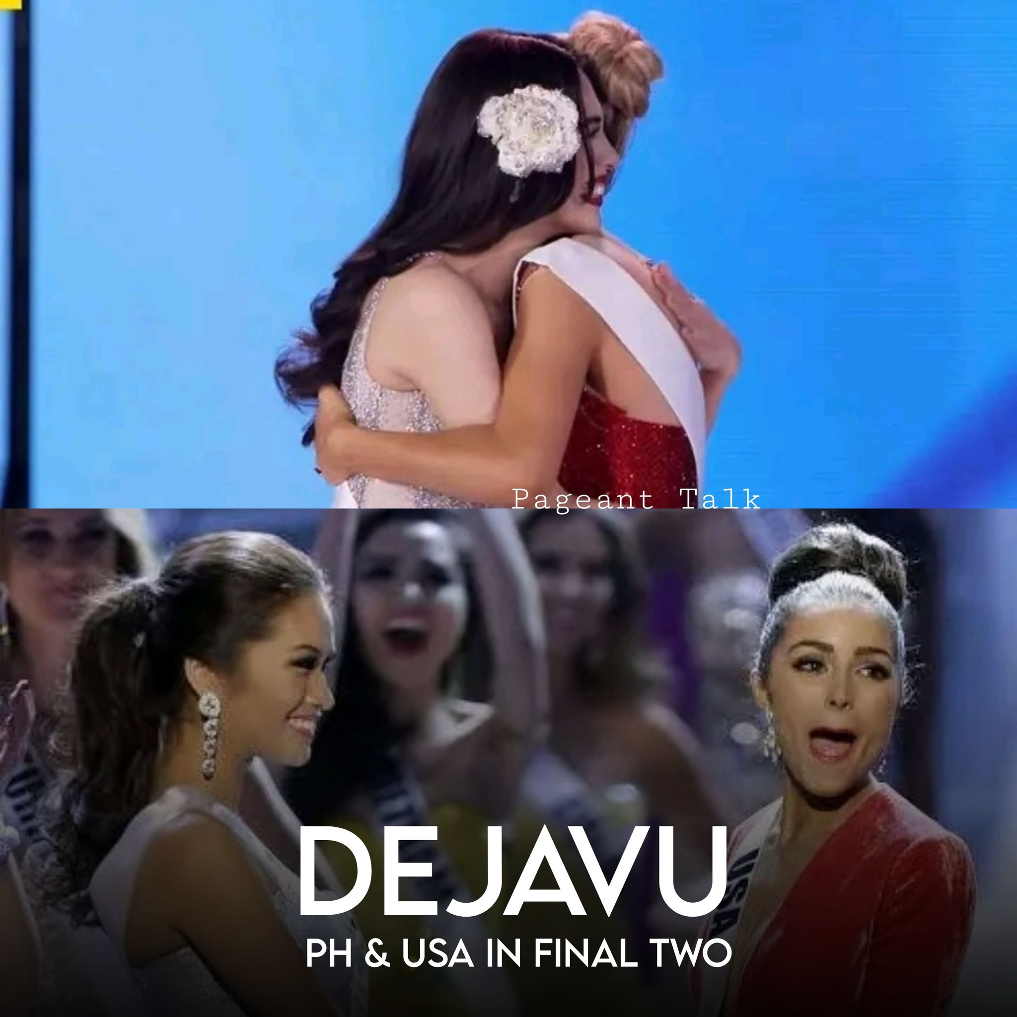 Pageant - Alexa, play Deja Vu. 🎶 It feels all too familiar for Filipino ...