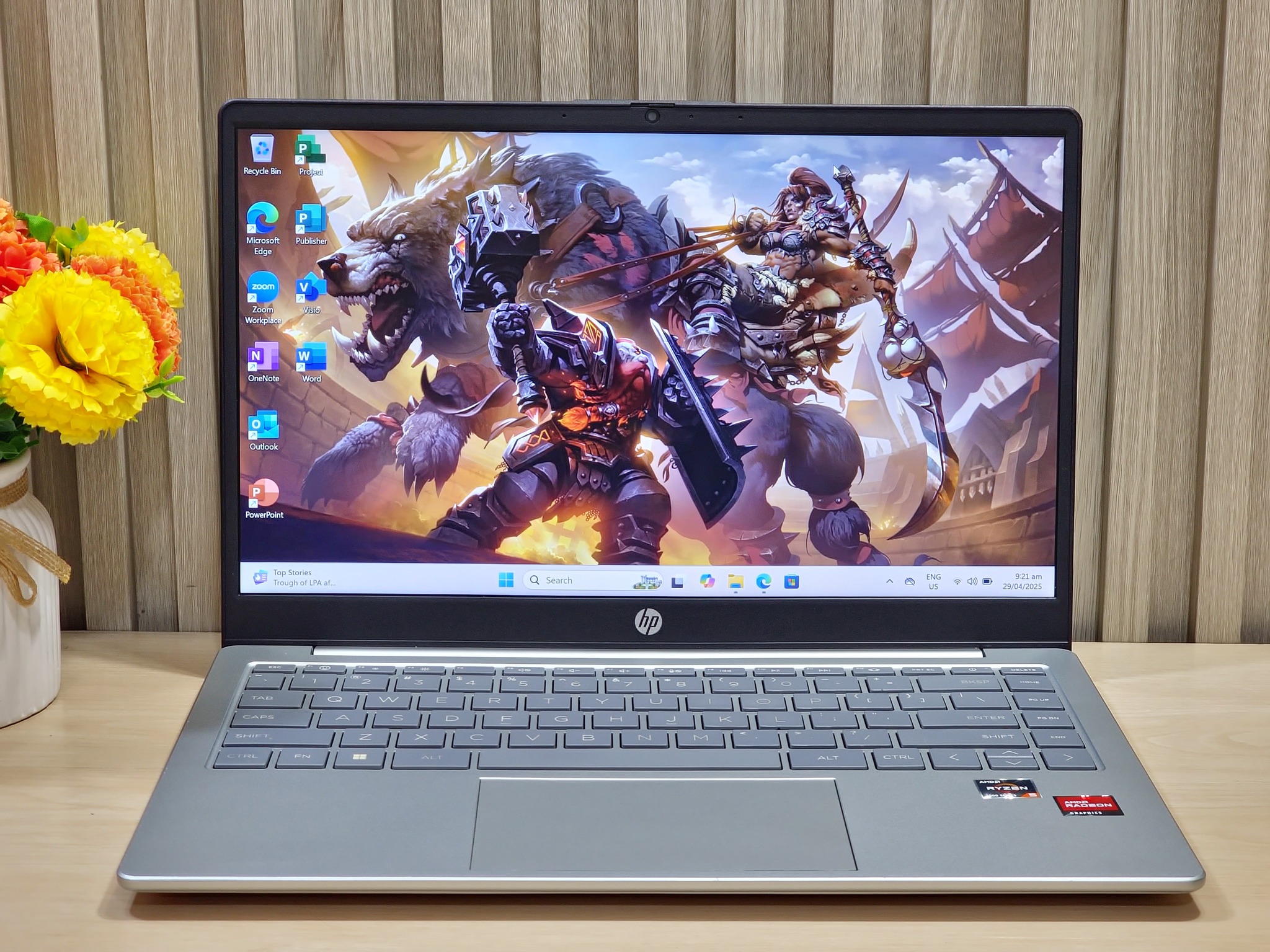 HP Laptop 14-em0xxx AMD Ryzen 5 7520U 8GB RAM 256GB SSD 14 inch 